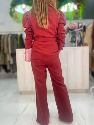 Traje Chaqueta Caldera - vista trasera