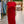 Vestido escote espalda satén Rubí en color rojo