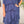 Vestido Volantes Capas azul - detalle de volantes